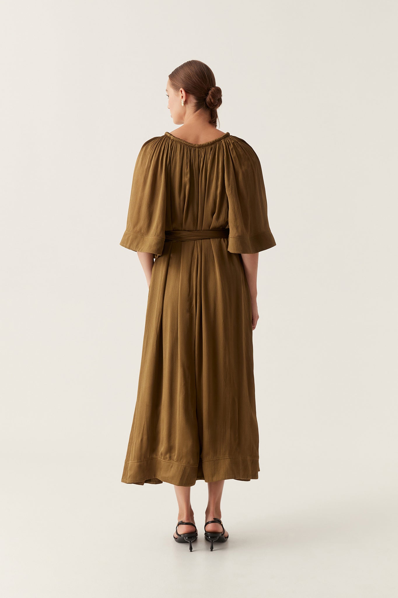 Seraphina Silk Midi Dress