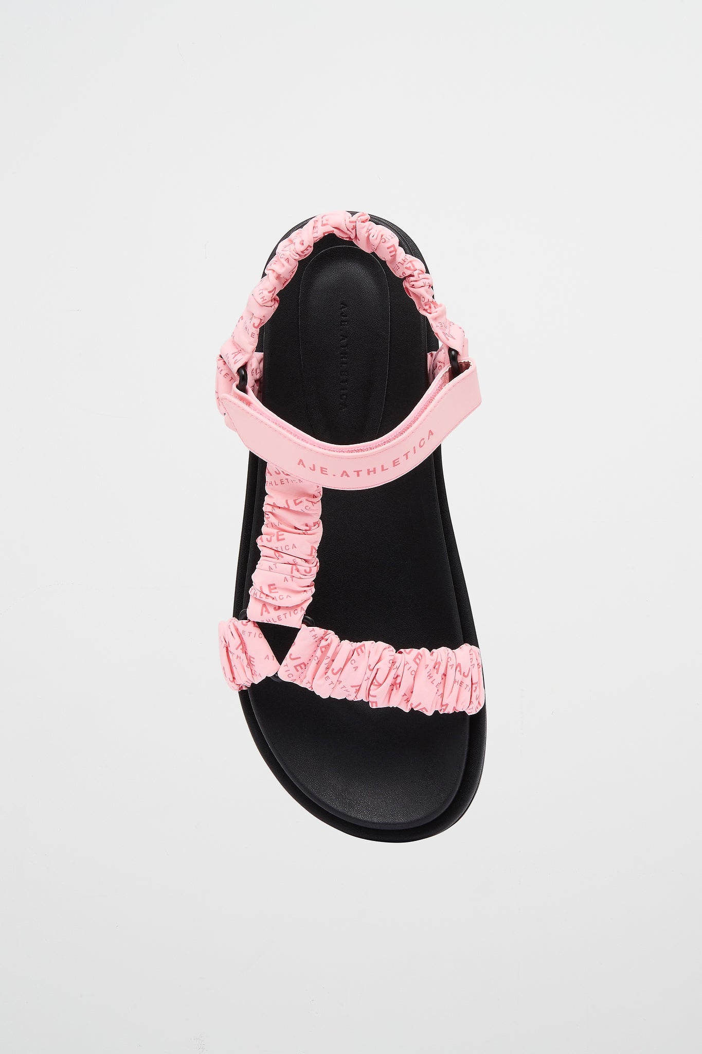 Ruched Logo Sandal 920