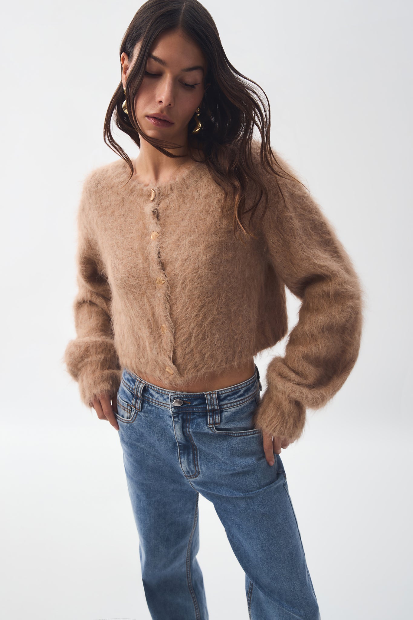 Celine Fluffy Cardigan