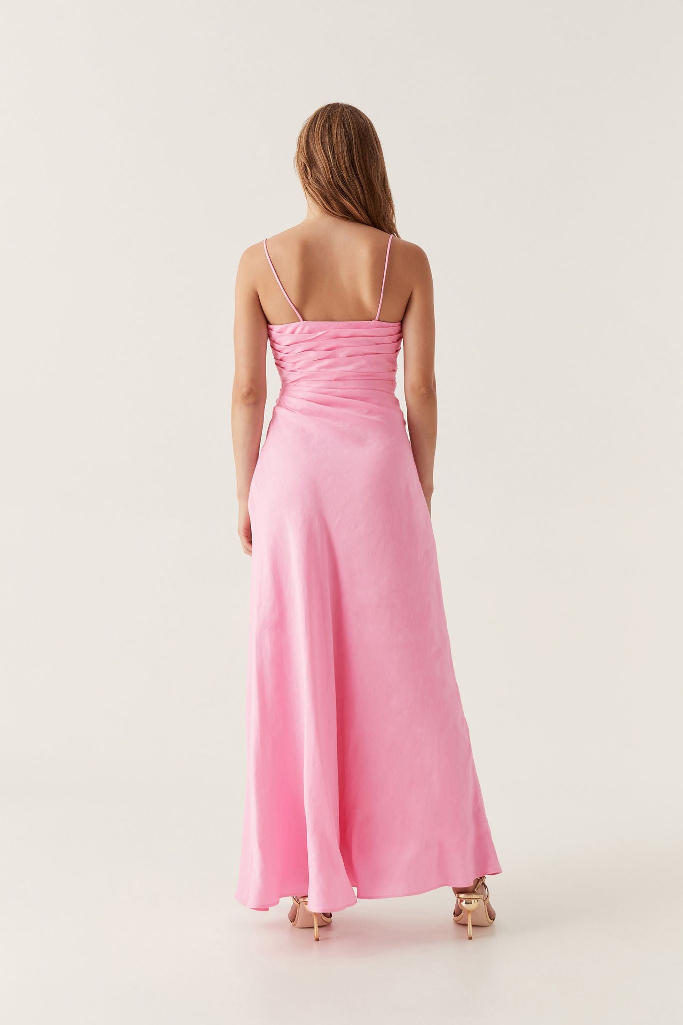 Clarice Draped Maxi Dress