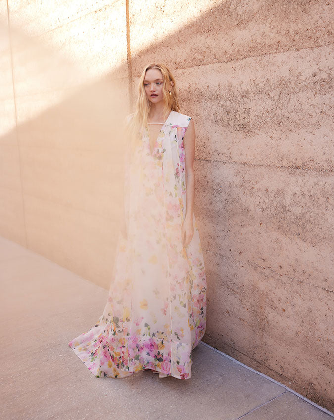 Alexandra Miro, Mimi Dress Large Pink Floral
