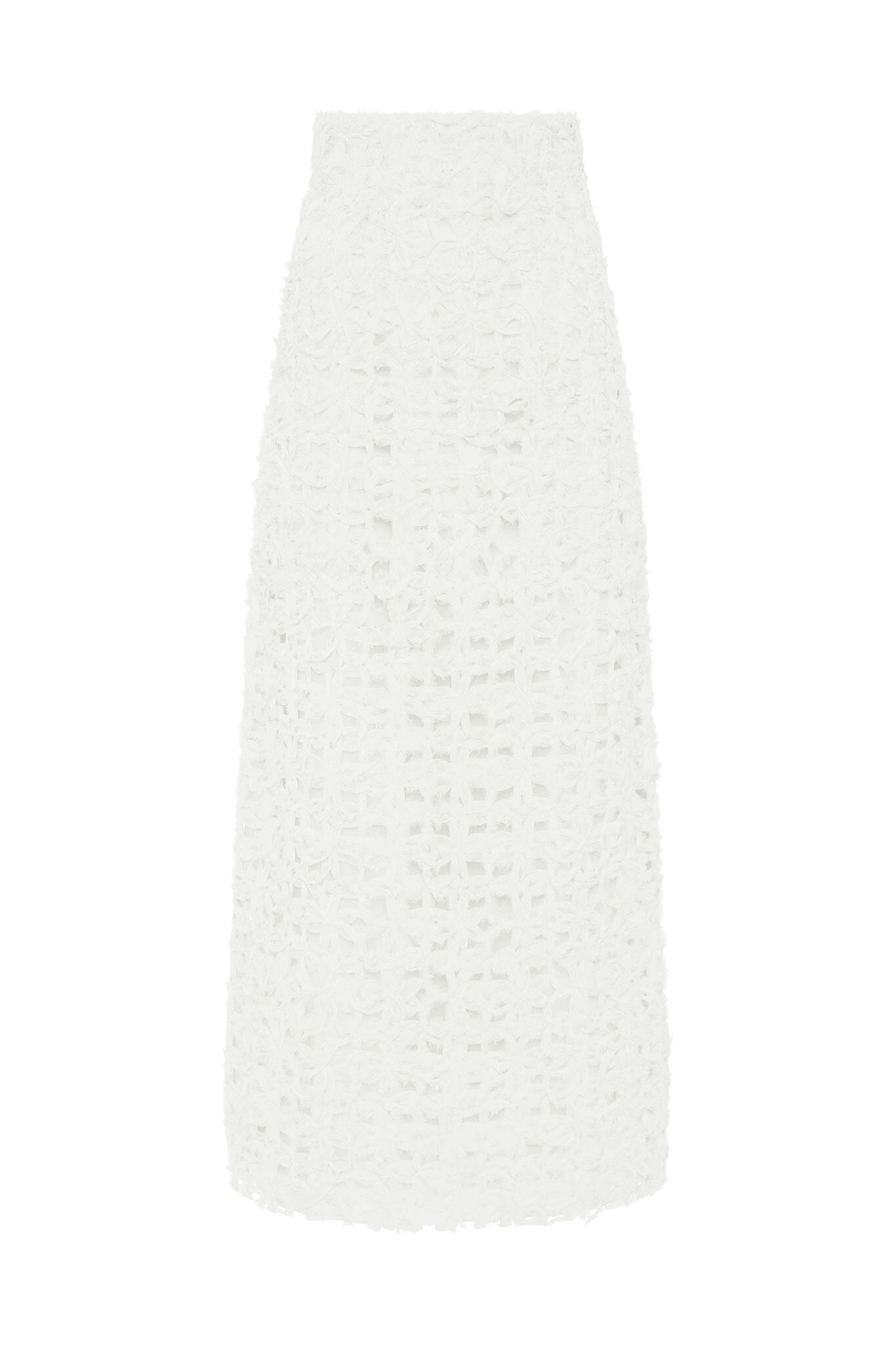 Quintette Textured Midi Skirt