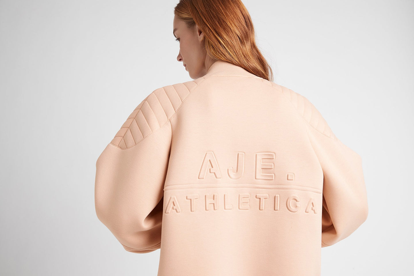 Classic Spacer Knit Bomber Jacket 704