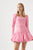 Bijou Ruched Long Sleeve Mini Dress