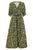 Serpentine Belted Midi Dress